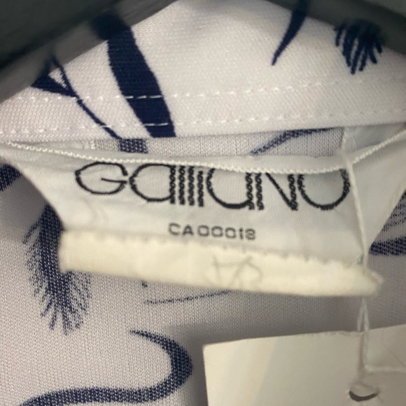 Vintage GALLIANO button up *RARE FIND - Picture 2 of 3